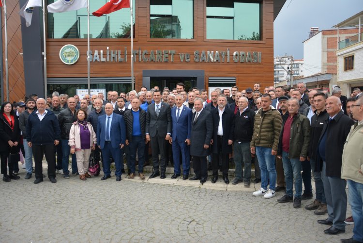 MANİSA BÜYÜKŞEHİR BELEDİYE BAŞKAN ADAYI MİMAR FERDİ ZEYREK'TEN SALİHLİ TİCARET VE SANAYİ ODASINDA TOPLANTI